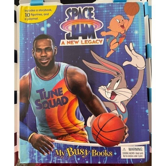 Phidal Publishing Inc: Space Jam A New Legacy My Busy Book with 10 Figurines - Picture 2 of 4